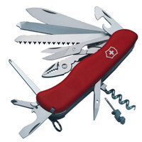 

Victorinox Swiss Army 111mm WorkChamp Pocket Tool, Red