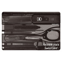 

Victorinox Swiss Army SwissCard Translucent Multitool, Onyx