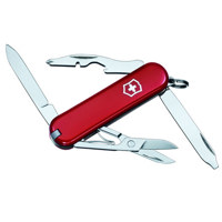 

Victorinox Swiss Army 58mm/2.28in Rambler Pocket Knife, Red