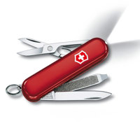 

Victorinox Swiss Army SwissLite 58mm/2.28in Pocket Knife, Ruby Translucent