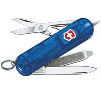 

Victorinox Swiss Army SwissLite 58mm/2.28in Pocket Knife, Sapphire Translucent
