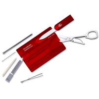 

Victorinox Swiss Army SwissCard Translucent Multitool, Translucent Ruby