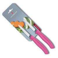 

Victorinox 3.25" Paring Knives, Straight Blade, Pink, 2 Pieces