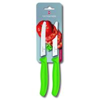 

Victorinox 4.5" Utility Knives, Serrated Blade, Green, 2 Pieces