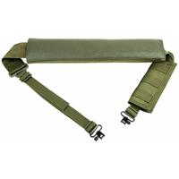 

NcSTAR Vism Shotgun Bandolier Sling with Sling Swivel Hardware, Green