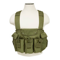 

NcSTAR Vism AK Chest Rig with Integrated Pouches, Green