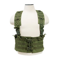 

NcSTAR Vism AR Chest Rig with 6 Double AR Magazine Pouches, Green