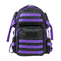 

NcSTAR Vism Tactical Backpack, Black with Purple Trim