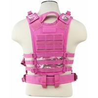 

NcSTAR Vism Tactical Vest, Fits X-Small to Small, Pink Camo