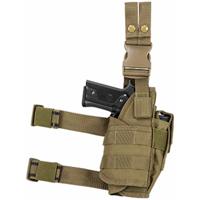 

NcSTAR Vism Drop Leg Right Hand Tactical Holster, for Full Size and Compact Semi-Auto Pistols, Tan