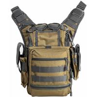 

NcSTAR Vism First Responders Utility Bag, Tan with Urban Gray