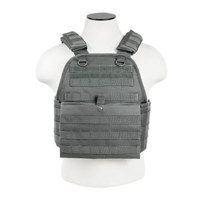 

NcSTAR Vism Ultimate Plate Carrier Vest Rig, Urban Gray