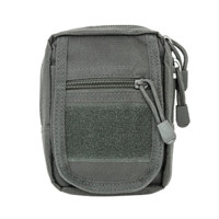 

NcSTAR Vism Small MOLLE Utility Pouch for Cell Phones, GPS Devices, Cameras, Medical Supplies, Flashlights, Small Tools, Urban Gray