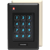 

Viking PRX-2 125kHz Proximity Card Reader with Built-in Keypad, 26-bit Wiegand Reader/Keypad Format, 6" Read Range