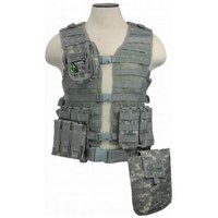 

NcSTAR Vism Zombie Stryke "Zombat" Charlie Kit with Vest/5 Pouches, Digital Camo