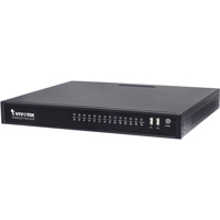 

Vivotek ND8422P 16-Channel 12MP Embedded Plug & Play NVR, 2x HDD Bay, 8x PoE Ports, 2TB HDD