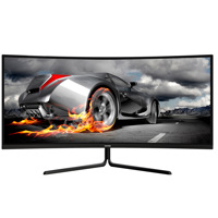 

Viotek GNV34CB 34" 21:9 Ultrawide Full HD 100Hz Curved Gaming Monitor with FreeSync, Black