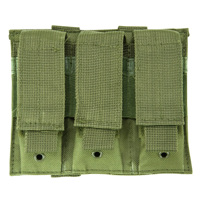 

NcSTAR Vism Triple Pistol Magazine Pouch, Green