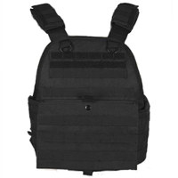 

NcSTAR Vism Plate Carrier Vest, Fits Medium to 2X-Large, Black