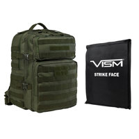 

NcSTAR Vism Assault Backpack with 11x14" Soft Ballistic Panel, Green