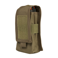 

NcSTAR Vism MOLLE Pouch for Two 7.62x39 or 5.56 Caliber 30 Round Magazines or Two-Way Radio, Tan