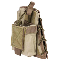 

NcSTAR Vism Stock Riser Cheek Pad with Mag Pouch, Tan