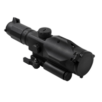

NcSTAR Vism 3-9x40 GEN3 SRT Riflescope, Matte Black with Illuminated P4 Sniper Reticle, Integrated Green Laser, Picatinny Mount