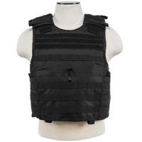 

NcSTAR Vism Expert Ballistic Plate Carrier Vest with Two 10x12" Soft Panels, Fits Medium to 2X-Large, Black