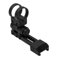 

NcSTAR Vism Extended 1" Modular Flashlight Ring Swival Mount with Picatinny Mount, Black