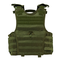 

NcSTAR Vism Expert Ballistic Plate Carrier Vest, Fits X-Small to Small, Green