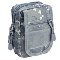 

NcSTAR Vism Small Utility Pouch, MOLLE Compatible, Digital Camouflage