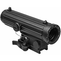 

NcSTAR 4x34 LIO Riflescope, Matte Black with Blue Illuminated Urban Tactical Reticle, Integrated Navigation Light, QR Picatinny Mount