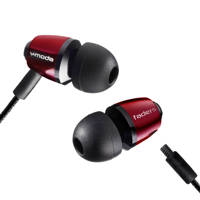 

V-MODA Faders VIP Tuned Metal Earplugs, Rouge Red