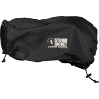 

Vortex Media Storm Jacket Cover for an SLR Camera with a Medium Lens Measuring 7" to 15" from Rear of Body to Front of Lens, Color: Black