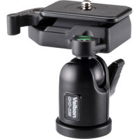 

Velbon QHD-33M Aluminum Ball Head with 3/8" Tripod Socket and 1/4" Adapter