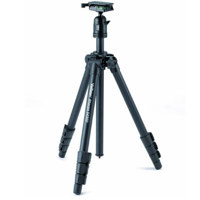 

Velbon Sherpa 5430D Aluminum Tripod with QHD-53D Ball Head, 61.8" Maximum Height, 3-Position Adjustable Legs, 8.82 lbs Load Capacity