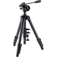 

Velbon SUB-65 4-Section Al Tripod with FHD-53D Fluid Head, QR Plate, Removable Monopod, Hide Clamp II, Flip Leg Locks