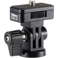 

Velbon THD-23 1-Way Head for Selfie Pod Mount or GO PRO Bracket, 1/4" Tripod Socket