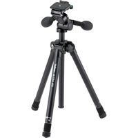 

Velbon ULTRA 455 5-Section Aluminum Tripod with 1/4" Screw Mount and 3/8" Adapter, PH-G40D Detachable Pan/Tilt Head