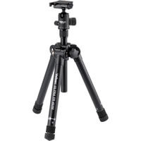 

Velbon ULTRA TR 463M 6-Section Aluminum Tripod with 1/4" Screw Mount and 3/8" Adapter, QHD-S4M Detachable Ball Head