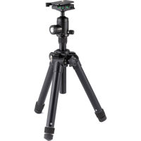 

Velbon ULTRA TR 563D 6-Section Aluminum Tripod with 1/4" Screw Mount and 3/8" Adapter, QHD-S5D Detachable Ball Head