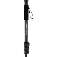

Velbon UP-400 4-Section Twist Lock Monopod with Neoprene Grip and Strap, 20" to 63" Height