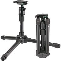 

Velbon UT 53D 6-Section Aluminum Tripod with Reversible Legs and QHD-53D Detachable Ball Head