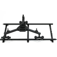 

Vinten 3369-57 Tracking Dolly for Osprey, Pro-Ped and Heavy-Duty Tripods with 6.2cm Quad Wheels, Supports 352 lbs