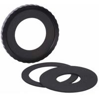 

Vocas 114mm Flexible Donut Adapter Ring Kit for MB-215 & MB-255 Matte Boxes, Includes 88mm Rubber Donut Ring, 70mm Rubber Donut Ring, 50mm Rubber Donut Ring