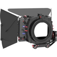 

Vocas MB-623 Mattebox Kit, Includes Front Unit, 165mm Rear Plate, Single and Double Rotatable Filter Stage, 3x 6.6x6.6" Filter Frame and 19mm Bars Adapter