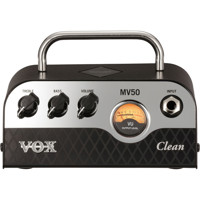 

Vox MV50 Clean 50W Amplifier Head with Nutube Preamp Technology, Clean-Style