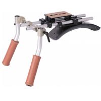 

Vocas Type L Underneath Handheld Shoulder Rig Pro Kit, Includes 15mm Type L Pro Rail Support, Underneath Shoulder Support, Handgrip Kit