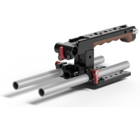 

Vocas Top Handgrip Kit for MFC-1 Follow Focus System, Includes Handgrip, Wooden Inlay, 2x 15mm Rods, Cheese Plate, 15mm Viewfinder Bracket, 2x Strap Pins