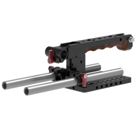 

Vocas Top Handgrip MKII Kit for Sony PXW-FS7 Cameras, Includes Handgrip, 15mm Viewfinder Bracket, 2x Strap Pins